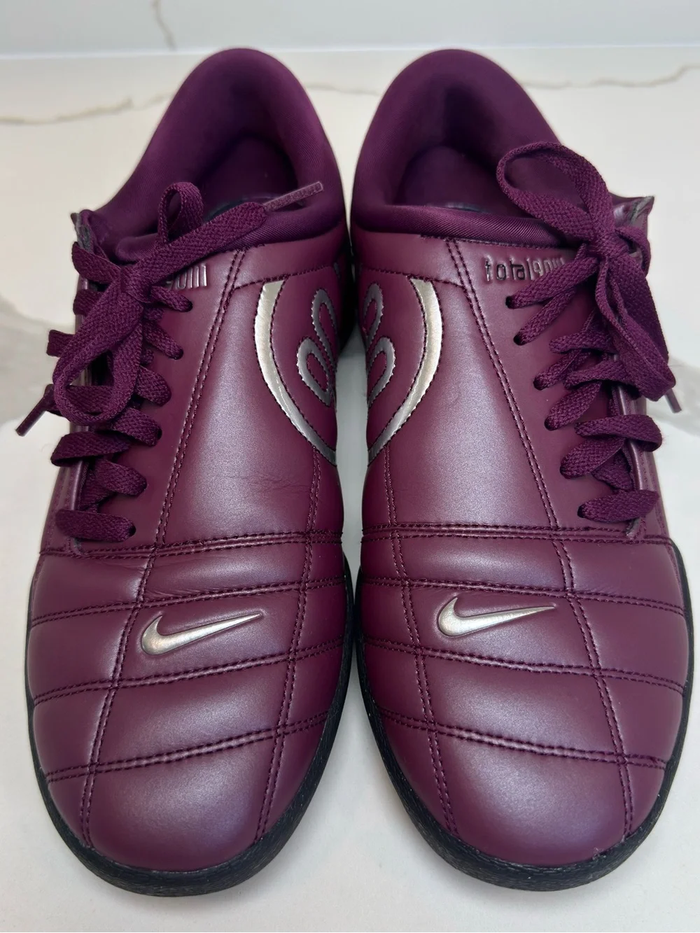 Nike Total 90 3 SP Soccer Turf Shoes mens size 10 HJ9351-600 Bordeaux 2024